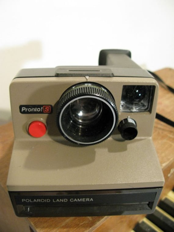 Vintage Twotone Polaroid Land Camera Pronto S SX70