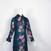 60s Dress / Tropical Flowers / 1960s Dress / Bow Dress / M