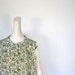 Vintage 1950s Blouse / Wedgwood Dragon Print / 50s Blouse / L
