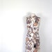 Vintage 1960s Dress / Champagne Fountain / 60s Dress / S M