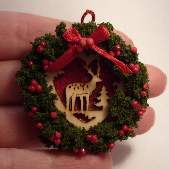 Christmas Wreath by KristinaBears on Etsy