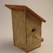 Rustic Miniature Birdhouse D
