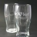 Personalized Etched Beer Pints Pilsner Glasses Set of 2