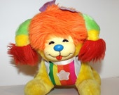 Items similar to Rainbow Brite Dog Plush Hallmark Stuffed Animal Puppy ...