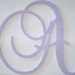24" Large Wooden Wall Letters - Monogram Letters- Wedding Decor Letters