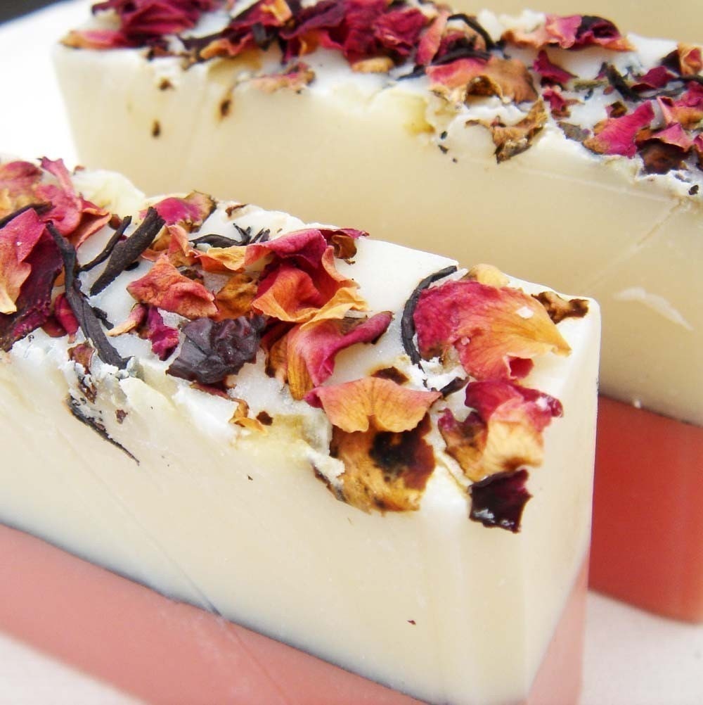 True Rose Soap Handmade Cold Process Vegan Friendly by Blushie