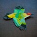 35% off BROOCH SALE: Green Woodpecker