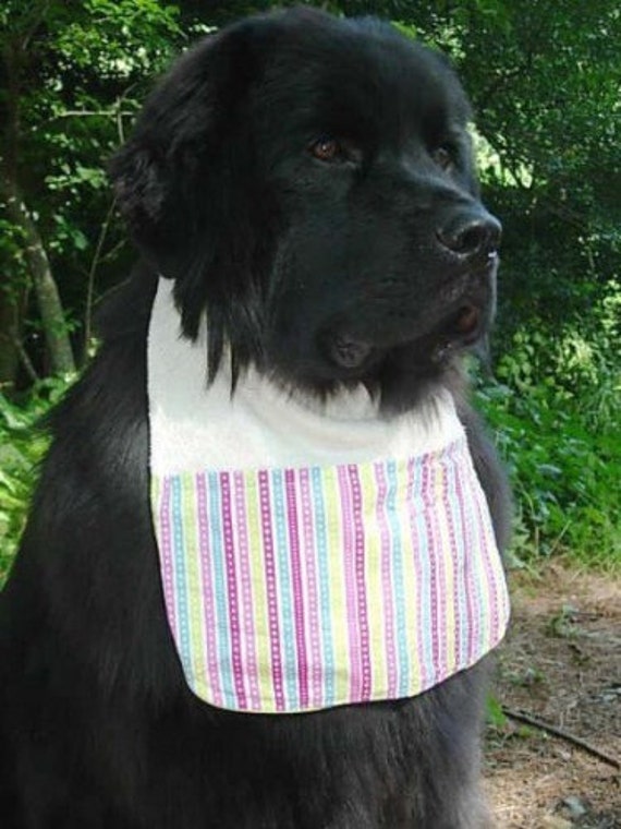 Large Dog Drool Bib Newfoundland / Saint Bernard / Mastiff