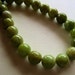 Grossular Garnet Gemstone. Round Beads, 8.5mm. Semi Precious Gemstone Briolettes. Packet of 6. (1GNG1) Reduced from 5.40