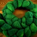 It's Not Easy Being Green - 4oz - 114g - Carded Southdown Roving