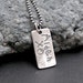 Your Child's Signature Made into a Fine Silver Pendant