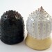 Salt and Pepper Spiny Urchin Corkless Shaker Set