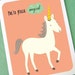 Unicorn Card