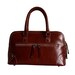 Tan brown leather handbag / leather purse / Jandra II / tftateam