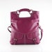 Light purple pebble leather handbag / women / shoulderbag / purse / tote / leather bag / Brook