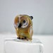 Ziggy... lampwork owl bead sra FREE SHIPPING