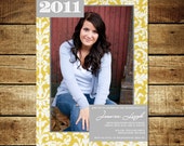 HEAD of the CLASS...Custom Photo Graduation Announcement...by KM Thomas Design Il_170x135