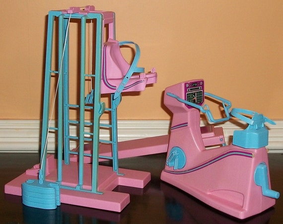 exercise barbie 80's