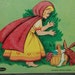 sale//60s Fuzzy Lil RED RIDING HOOD Tell a Tale Childrens Book
