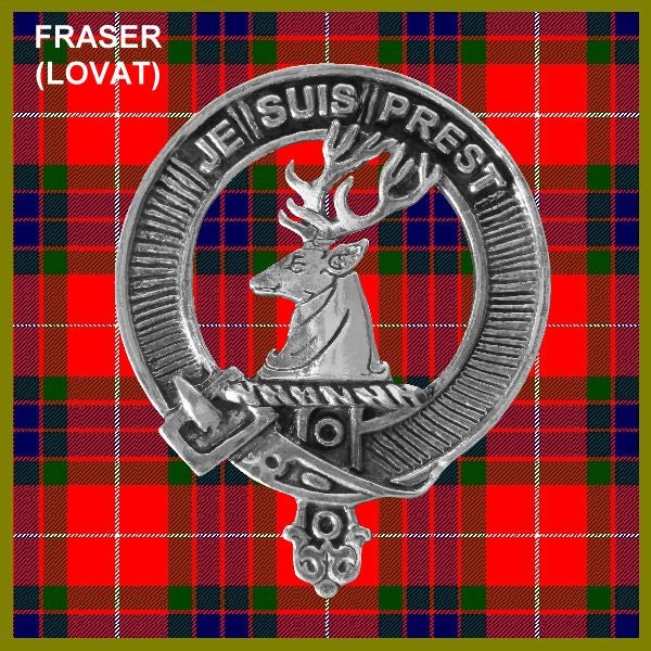 Fraser Clan Crest Scottish Cap Badge CB02
