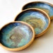 Graduated Nesting Bowls - Mini Finger Bowls in Green and Blue (Set of 3)
