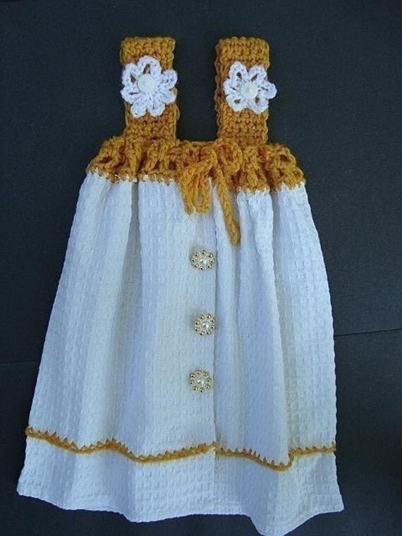 CROCHET PATTERN no 138.... DISH CLOTH DRESS.......SWEET