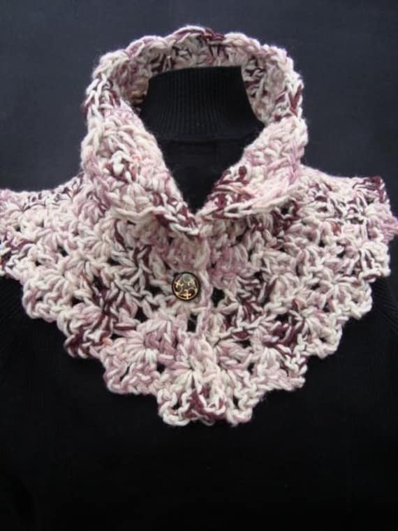 pattern easy for scarf crochet baby to CROCHET COLLAR, Make sell VICTORIAN PATTERN CHUNKY .. SCARF. it