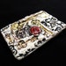 Ceramic Gold Keys Motif Tile Ornament Tile