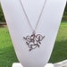 Evette - Beautiful Silver Leaves Pendant on Silver Chain