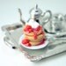 Heavenly Pancakes Ring in Miniature Polymer Clay Food Jewelry
