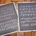 Antique PENMANSHIP Cursive Writing Book pages