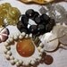 SALE-Vintage BUTTON LOT Mother of Pearl Glass
