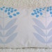 Boxing Day Sale Elderberry turquoise bolster cushion cover