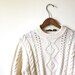 vintage FISHERMAN'S sweater. S/M