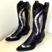 Flashy Western Cowgirl boots VEGAN FRIENDLY size 7.5 Great for customized paint design