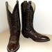 Justin brand Cowboy Boots size 5 D or Cowgirl size 6.5 barely worn