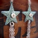 Western Star patina earrings