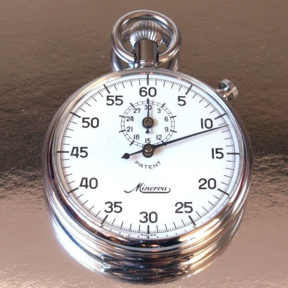 Vintage 1960'S MINERVA Stopwatch 92929