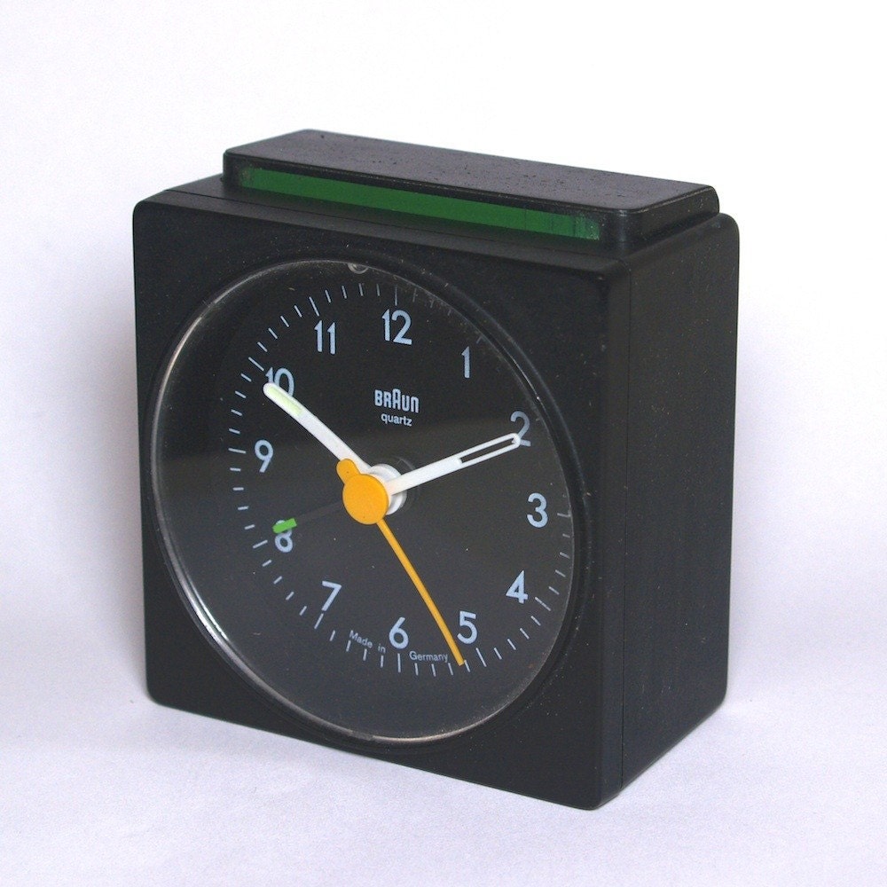 Design Classic 1970s Braun Alarm Clock AB1 51546