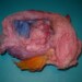 Sneek Peek at -70s Hippie TYE DYE --- small sample Blend your own Clun Forest hand painted wool