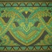 Katie Humphreys ... Custom Order for 3 yards Jinny Beyer RJR All Cotton Print Fabric Porcelana Glorious Border Stripes 45" wide