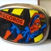 Spiderman Belt Buckle from 1960 storybook record album cover