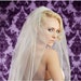 42 Inch Little Something Wedding Veil with a 34 Inch Blusher