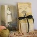 Antique Sewing Ephemera Ladies Dress Pattern Lace Trim Shank Style Buttons Black Scrapbook Paper Altered Art RollingHillsVintage