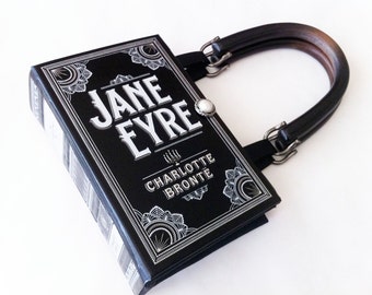 Jane Eyre Book Purse - Jane Eyre Book Clutch - Pocket Book Handbag - Charlotte Bronte Collector Gift - Prom Pocketbook