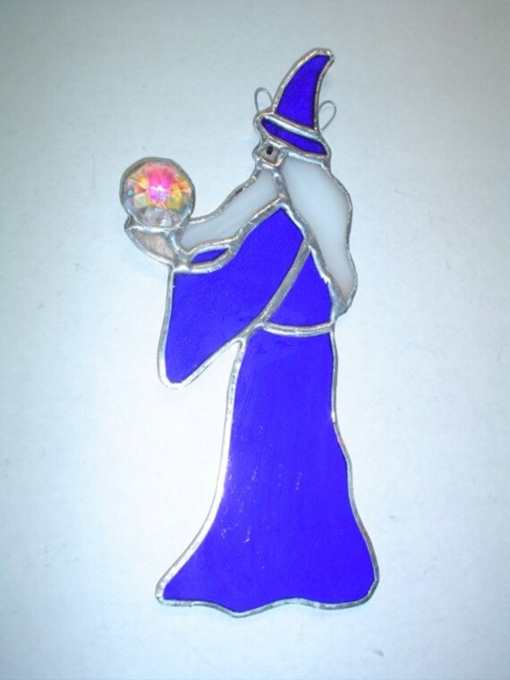 stained glass wizard