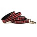 SALE - killarney plaid leash (1 inch)