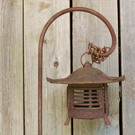 Vintage Cast Iron Lantern