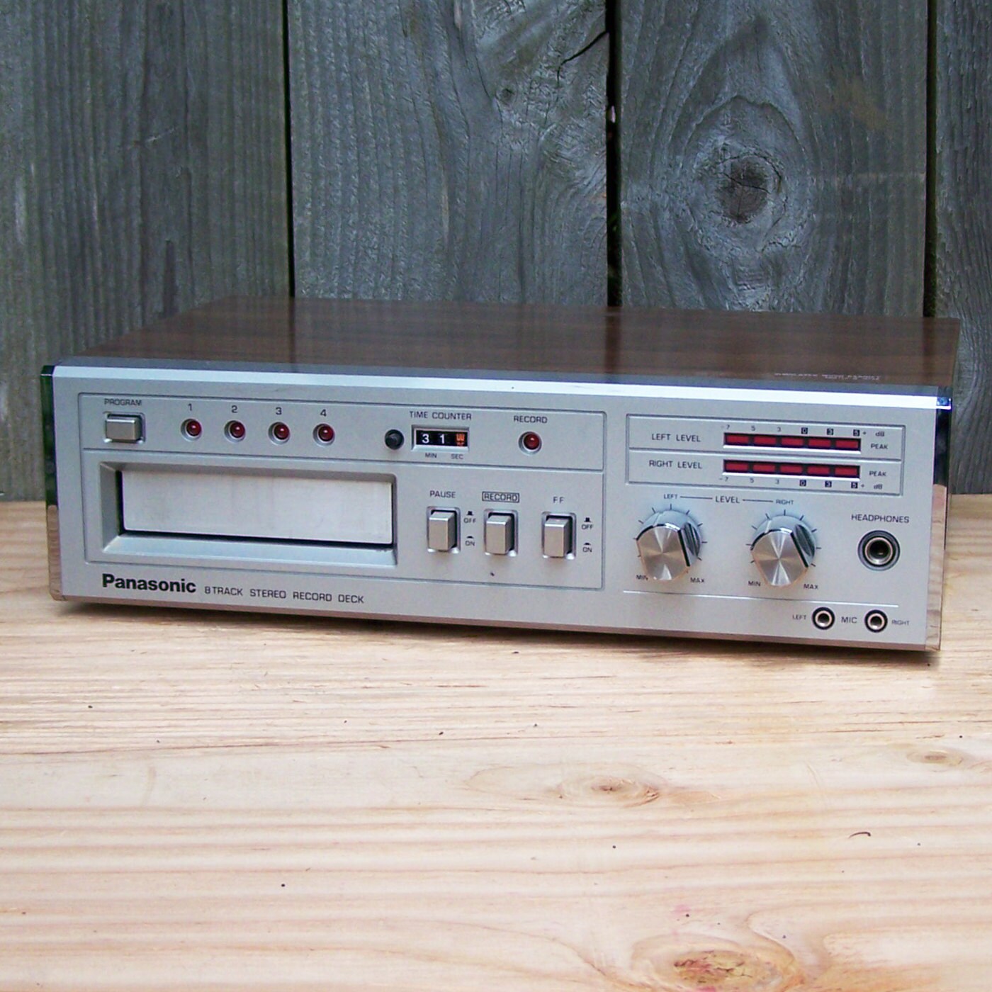 Vintage Panasonic 8 Track Player Model RS856
