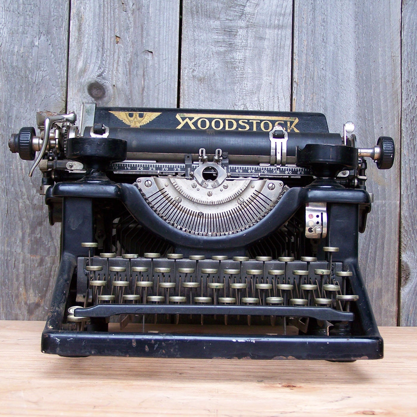 1925 Antique Woodstock Typewriter